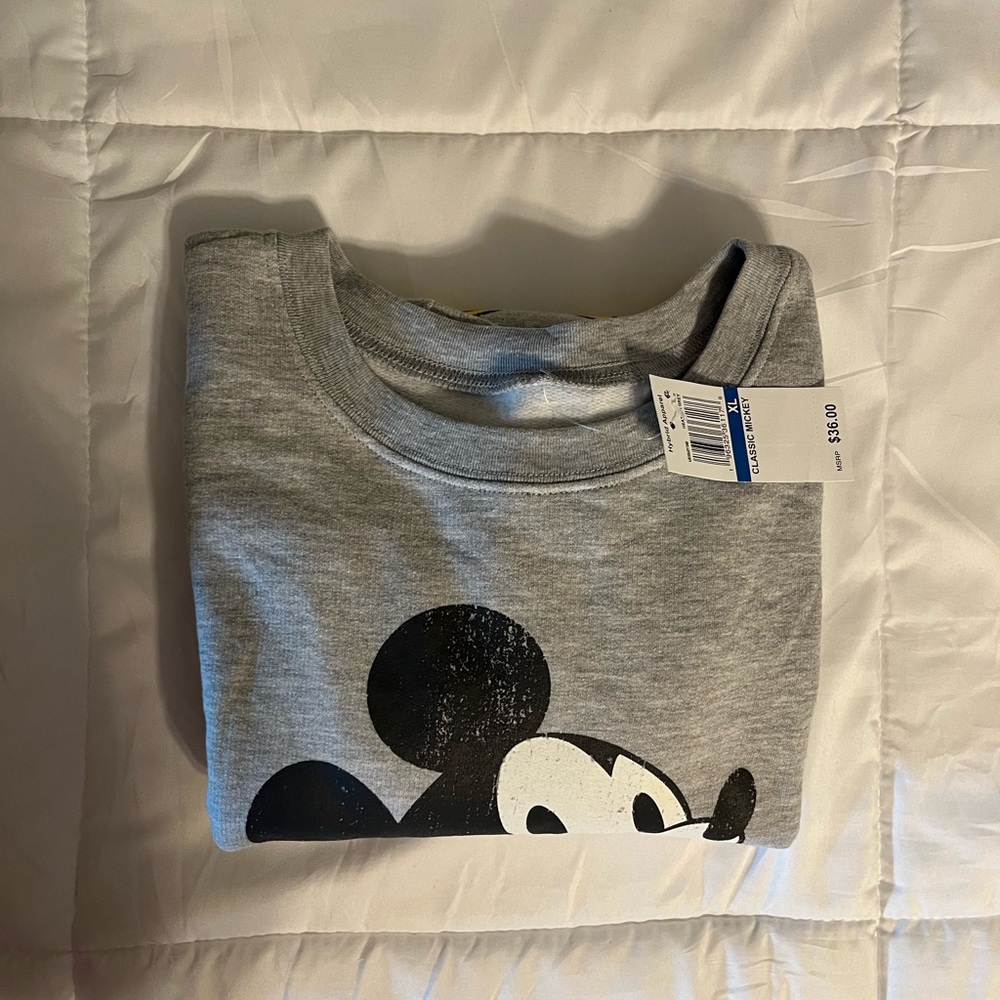 brand new Mickey Mouse sweater, will be shipped as shown